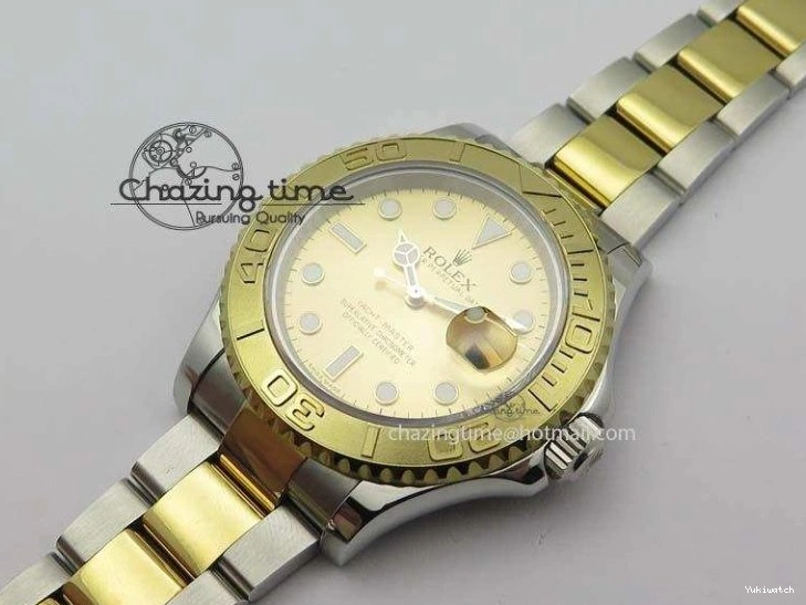 On Bracelet BP-Maker 116622 Best Edition SA3135 Yacht-Master YG SS Gold Dial YG SS 0123